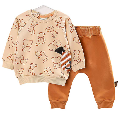 Комплект для мальчика Miniworld 18469 песочный 1